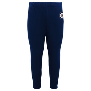 Winnipeg Jets Infant Girls Show Off Long Sleeve Top and Leggings Set by Outerstuff