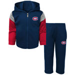 Montreal Canadiens Infant Blocker Performance Zip-Up Hooded Jacket & Pant Set by Outerstuff