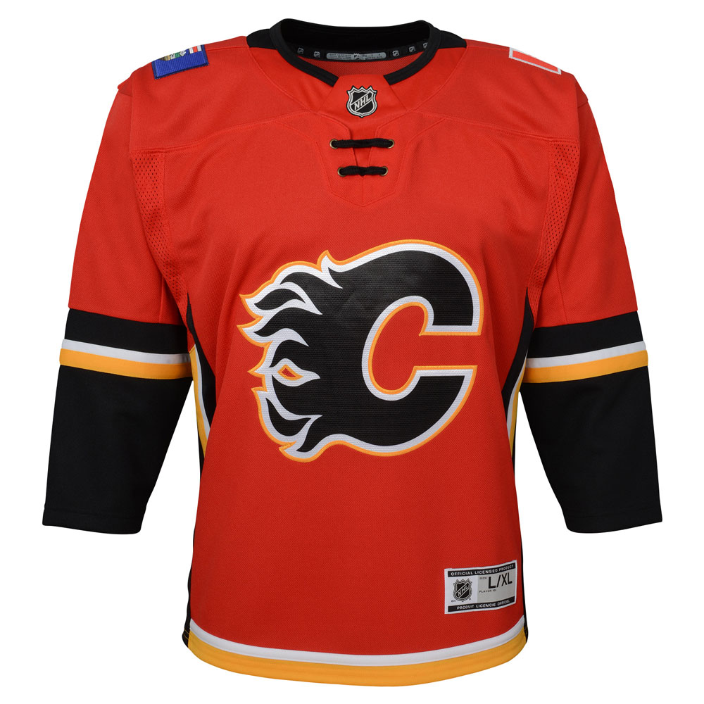 TheSportsDen.ca: Calgary Flames Toddler Premier Home Jersey by Outerstuff
