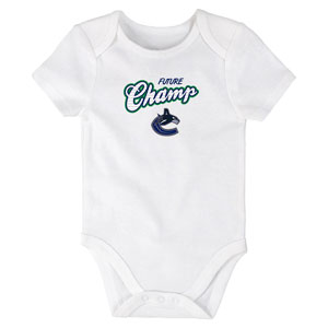 Vancouver Canucks Newborn Future Champ Bodysuit, Shirt, and Pants Set by Outerstuff