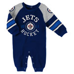Winnipeg Jets Newborn Old Soul Romper by Outerstuff