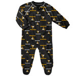 Pittsburgh Penguins Infant All Over Print Raglan Sleeper by Outerstuff