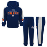 Edmonton Oilers Toddler Power Forward Pullover Fleece Hoodie and Pant Set by Outerstuff