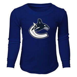 Vancouver Canucks Preschool Long Sleeve T-Shirt & Pants Sleep Set by Outerstuff