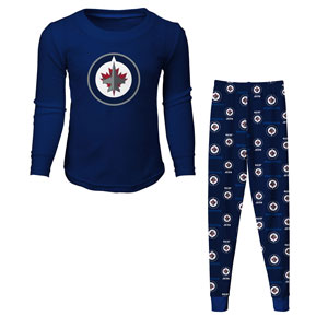 Winnipeg Jets Preschool Long Sleeve T-Shirt & Pants Sleep Set by Outerstuff