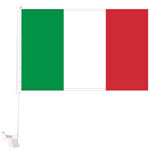 Future Product Sales Italy Single Sided Car Flag