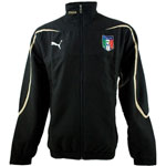 Puma Italy Black Soccer Woven Jacket 2010/11