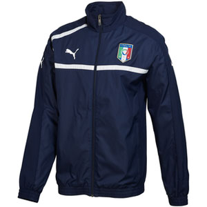 Puma Italy Blue Soccer Woven Jacket 2012/13