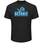 Detroit Lions Maximized T-Shirt by Majestic