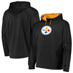 Pittsburgh Steelers Armor Pullover Fleece Hoodie by Majestic