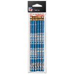 Wincraft Detroit Lions 6 Pack Pencils