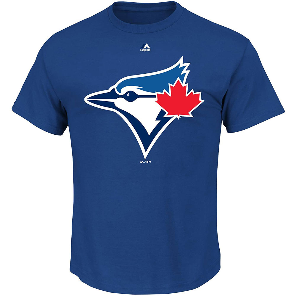 TheSportsDen.ca: Toronto Blue Jays Official Logo T-Shirt by Majestic