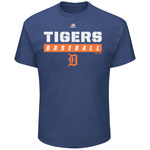 Detroit Tigers Proven Pastime T-Shirt by Majestic