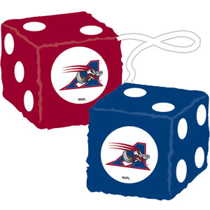 Fremont Die Montreal Alouettes Fuzzy Dice