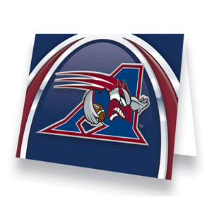 Hunter Montreal Alouettes Greeting Card