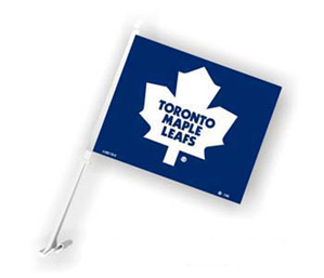 Toronto Maple Leafs Double Sided Car Flag by Fremont Die