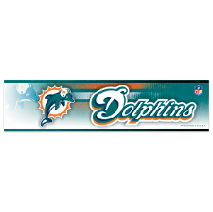 Wincraft Miami Dolphins Bumper Sticker