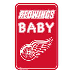 Detroit Red Wings Team Baby Sign by Mustang