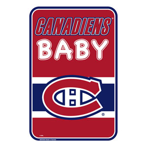 Montreal Canadiens Team Baby Sign by Mustang