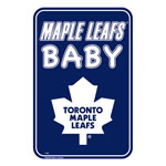 Toronto Maple Leafs Team Baby Sign by Mustang