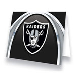 Hunter Manufacturing Oakland Raiders Greeting Card