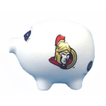 Ottawa Senators Ceramic Piggy Bank