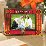 Ottawa Senators Horizontal Art Glass Picture Frame by The Memory Company