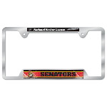 Wincraft Ottawa Senators Metal License Plate Frame