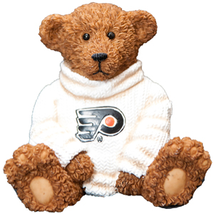 Philadelphia Flyers Powerplay Teddy Bear Figurine by Elby Gifts