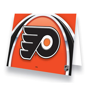 Hunter Manufacturing Philadelphia Flyers Greeting Card