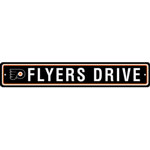 Fremont Die Philadelphia Flyers Plastic Street Sign