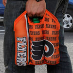 JF Sports Philadelphia Flyers 6-Pack Neoprene Bottle Tote