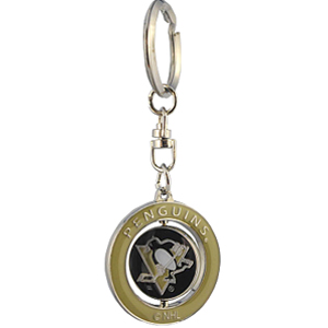 JF Sports Pittsburgh Penguins Spinner Key Chain