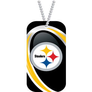 Hunter Manufacturing Pittsburgh Steelers Dog Tag Necklace