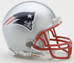 Riddell New England Patriots Mini Replica Football Helmet