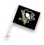Fremont Die Pittsburgh Penguins Double Sided Car Flag