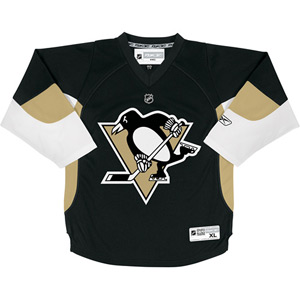 Reebok Pittsburgh Penguins Child (4-6X) Replica Home NHL Hockey Jersey
