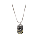 JF Sports Pittsburgh Penguins Dog Tag Necklace