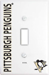 IAX Sports Pittsburgh Penguins Single Light Switch Cover