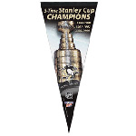 Wincraft Pittsburgh Penguins Stanley Cup Champions Premium Felt Pennant