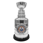 Edmonton Oilers 5-Time Stanley Cup Champions 8'' Replica Trophy by Sports Vault