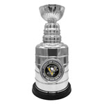 Pittsburgh Penguins 5-Time Stanley Cup Champions 8'' Replica Trophy by Sports Vault