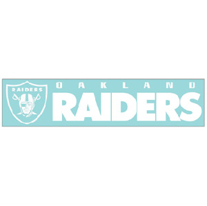 Wincraft Oakland Raiders 4''x17'' Die Cut Decal