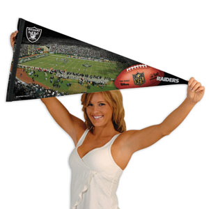 Wincraft Oakland Raiders Premium Felt Stadium Pennant