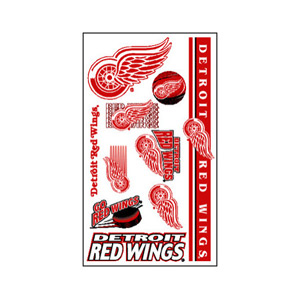 Wincraft Detroit Red Wings Temporary Tattoos
