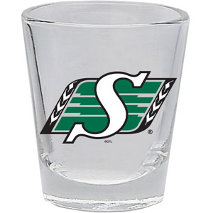 Hunter Saskatchewan Roughriders 2oz. Shot Glass