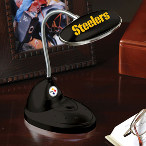 The Memory Company Pittsburgh Steelers LED Desk Lamp