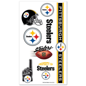 Wincraft Pittsburgh Steelers Temporary Tattoos