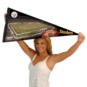 Wincraft Pittsburgh Steelers Premium Felt Stadium Pennant