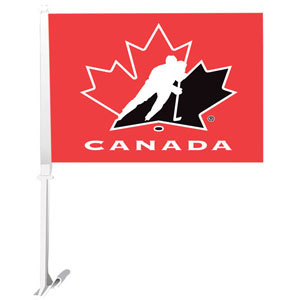 Fremont Die Team Canada Double Sided Car Flag
